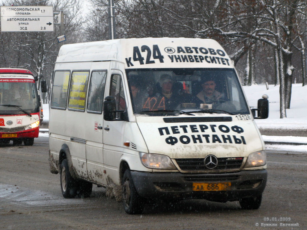 Санкт-Петербург, Mercedes-Benz Sprinter W904 408CDI № 13128