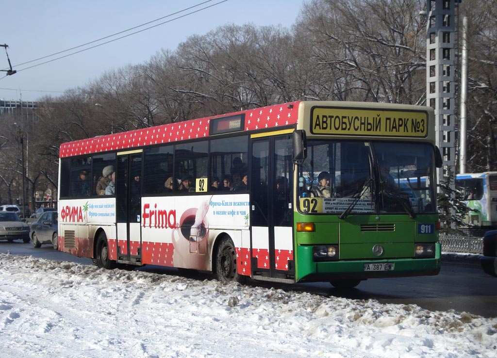 Алматы, Mercedes-Benz O405 № 911