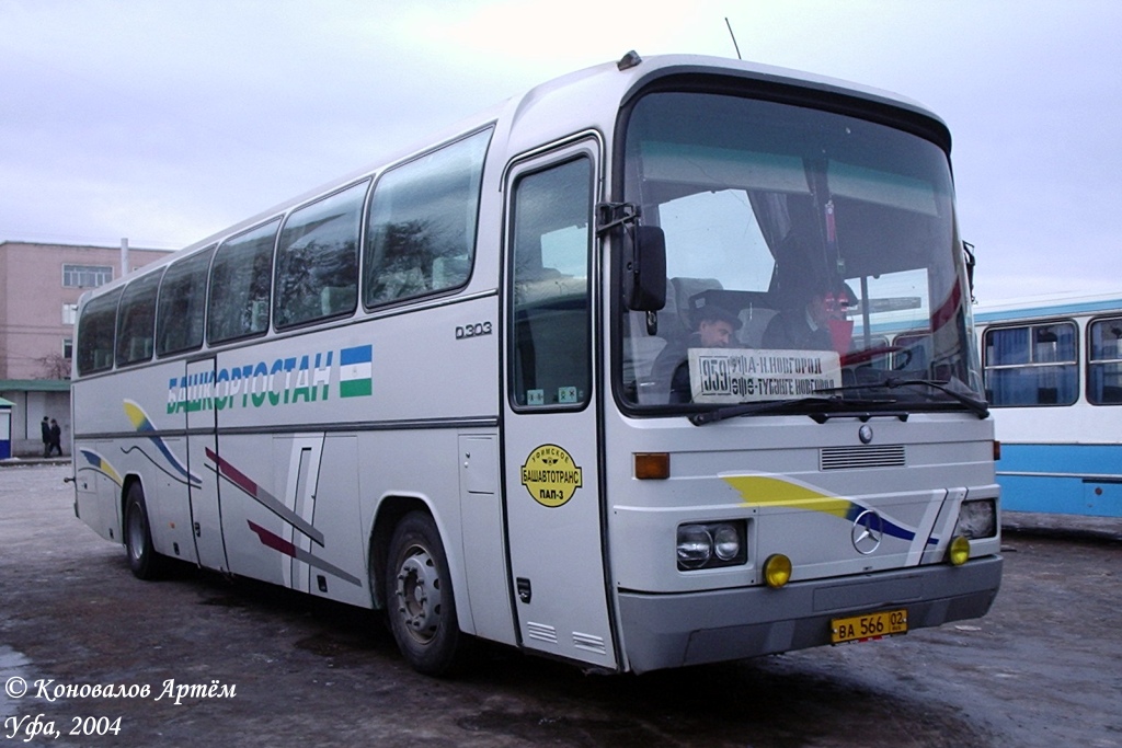 Bashkortostan, Mercedes-Benz O303-15RHD № ВА 566 02