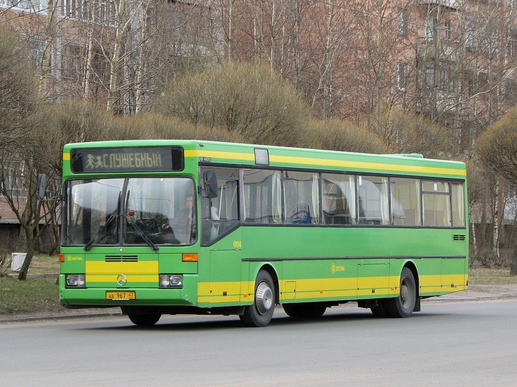 Ленинградская область, Mercedes-Benz O405 № АЕ 967 47