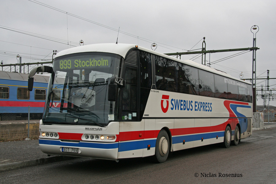 Sweden, Neoplan PG5 N3318/3SHD Euroliner SHD # 6216