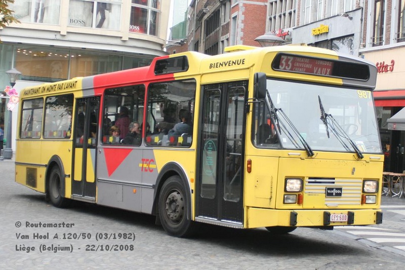 Бельгия, Van Hool A120 № 987