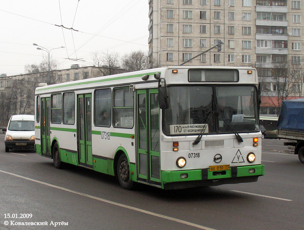 Moskau, LiAZ-5256.25 Nr. 07318