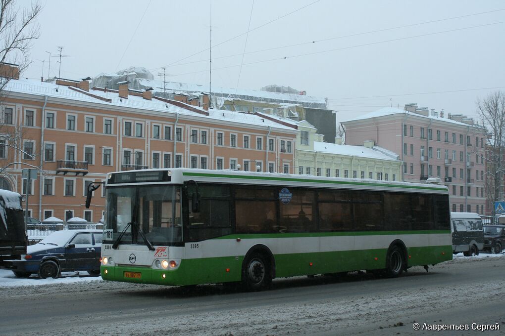 Санкт-Петербург, ЛиАЗ-5292.20 № 3395