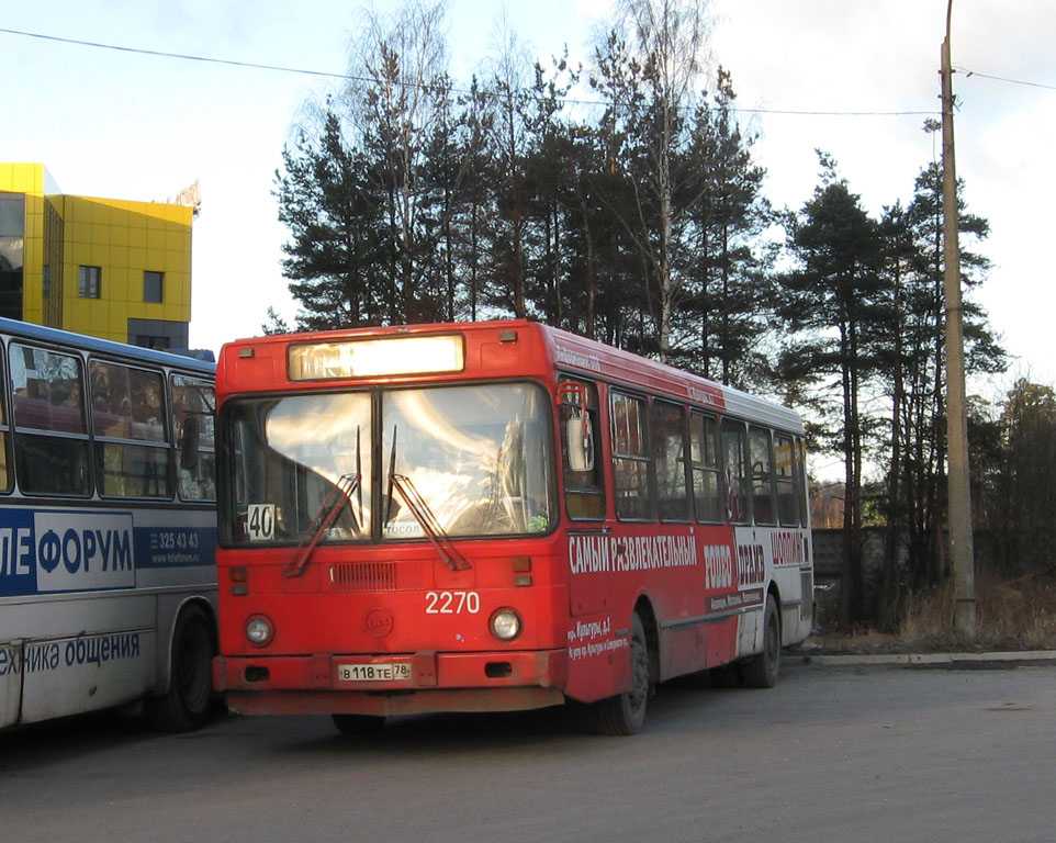 Санкт-Петербург, ЛиАЗ-5256.25 № 2270