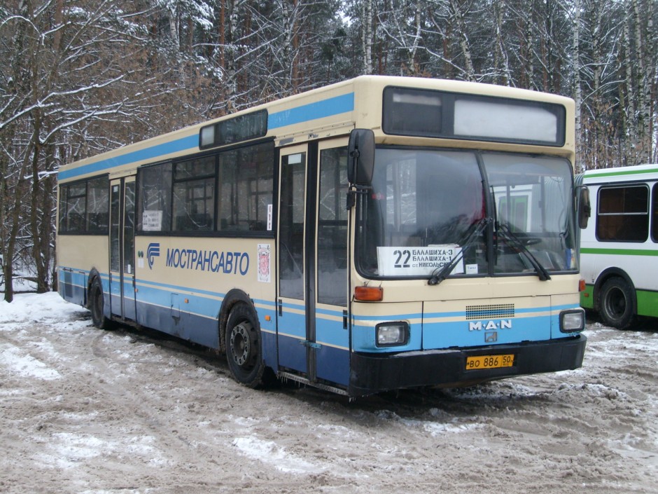 Московская область, MAN 791 SL202 № 1091