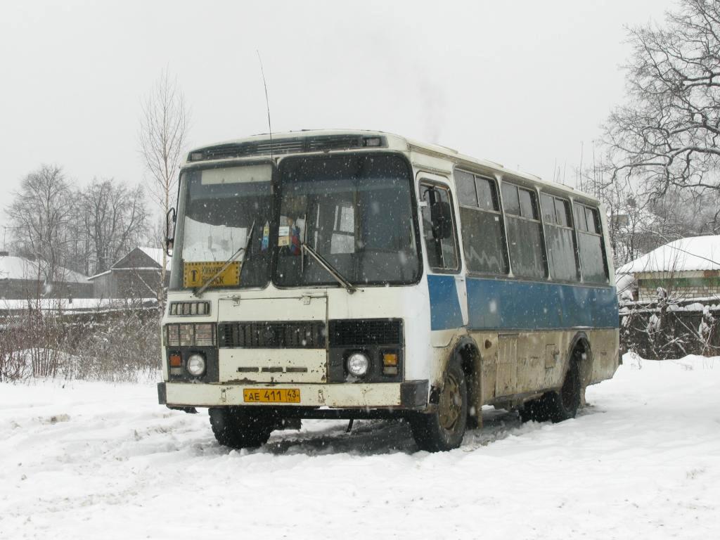 Кировская область, ПАЗ-3205 (00) № АЕ 411 43