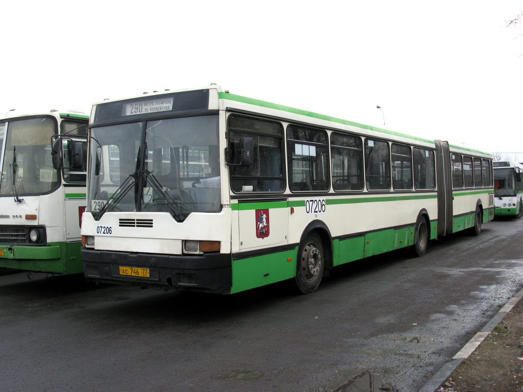 Москва, Ikarus 435.17 № 07206