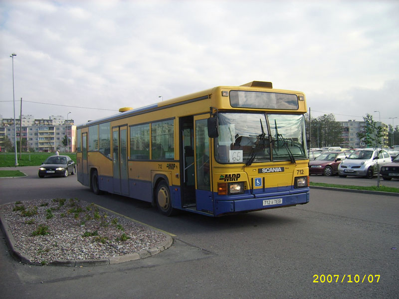 Эстония, Scania CN113CLL MaxCi № 712