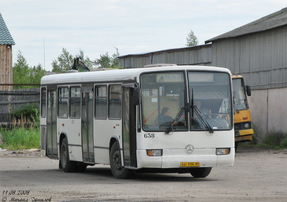 Псковская область, Mercedes-Benz O345 № 638