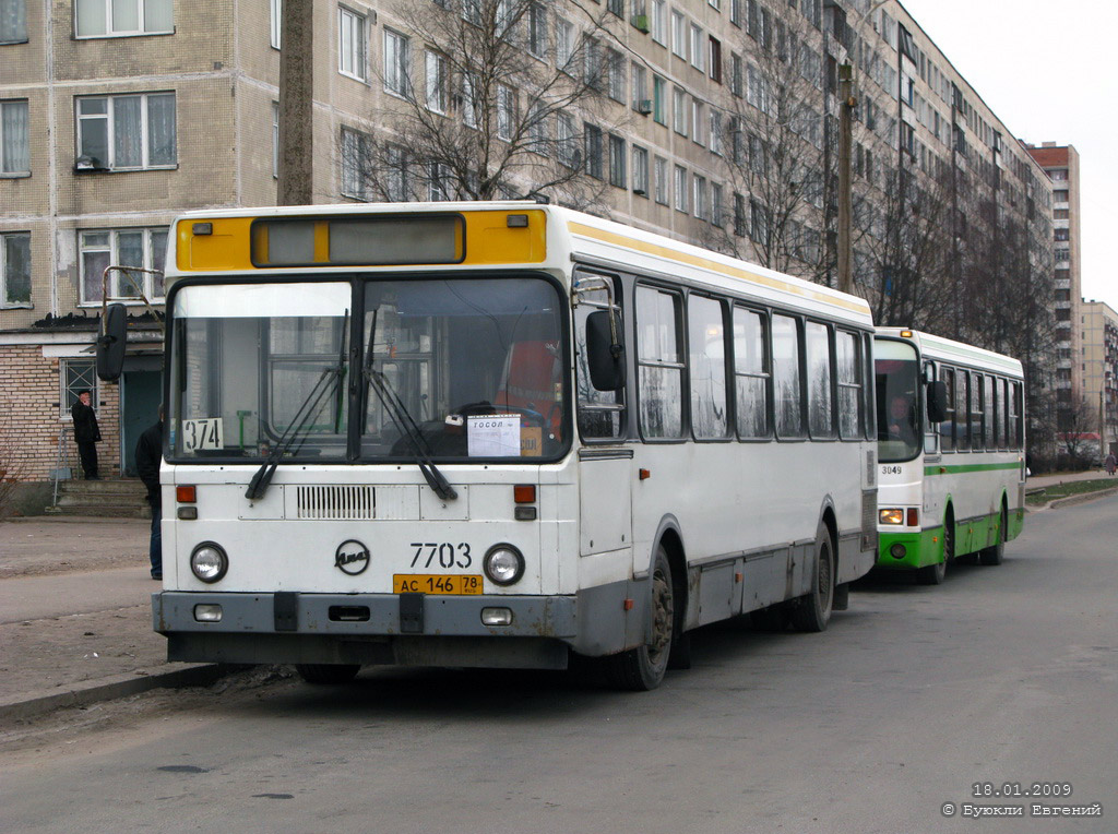 Санкт-Петербург, ЛиАЗ-5256.25 № 7703