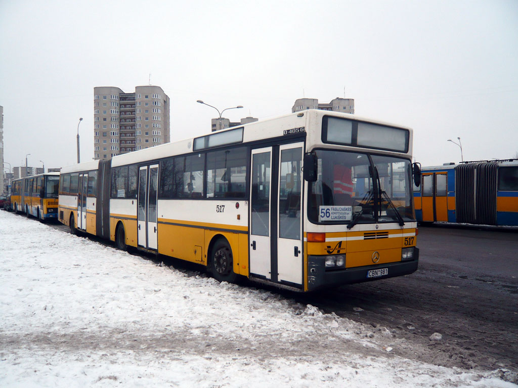 Литва, Mercedes-Benz O405G № 517