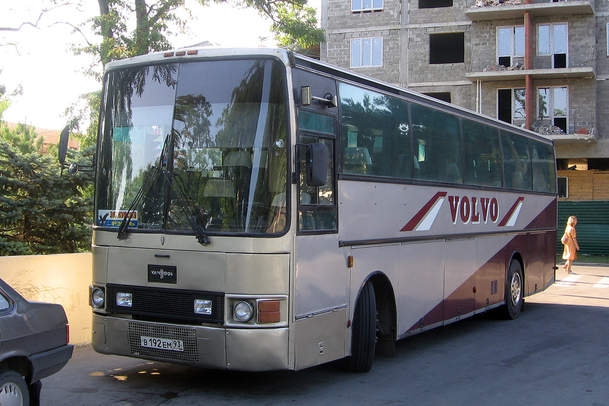 Краснодарский край, Van Hool T8 Alizée 360 № В 192 ЕМ 93