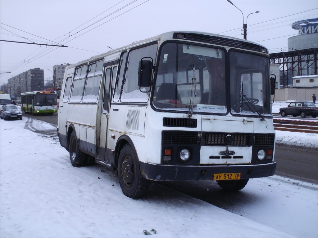 Szentpétervár, PAZ-32053-50 sz.: АУ 512 78