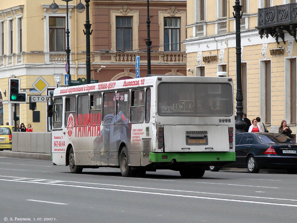 Санкт-Петербург, ЛиАЗ-5256.25 № АК 503 78