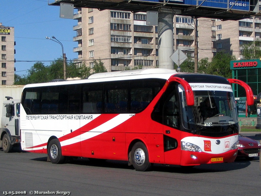 Санкт-Петербург, Yutong ZK6119HA № n755