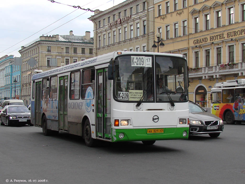 Санкт-Петербург, ЛиАЗ-5256.26 № АВ 321 47