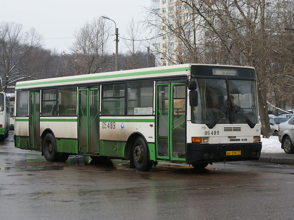 Moscow, Ikarus 415.33 # 05489