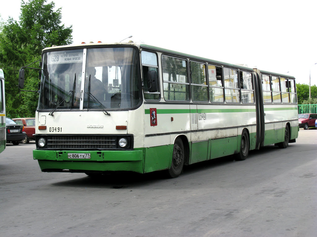 Москва, Ikarus 280.33M № 03491