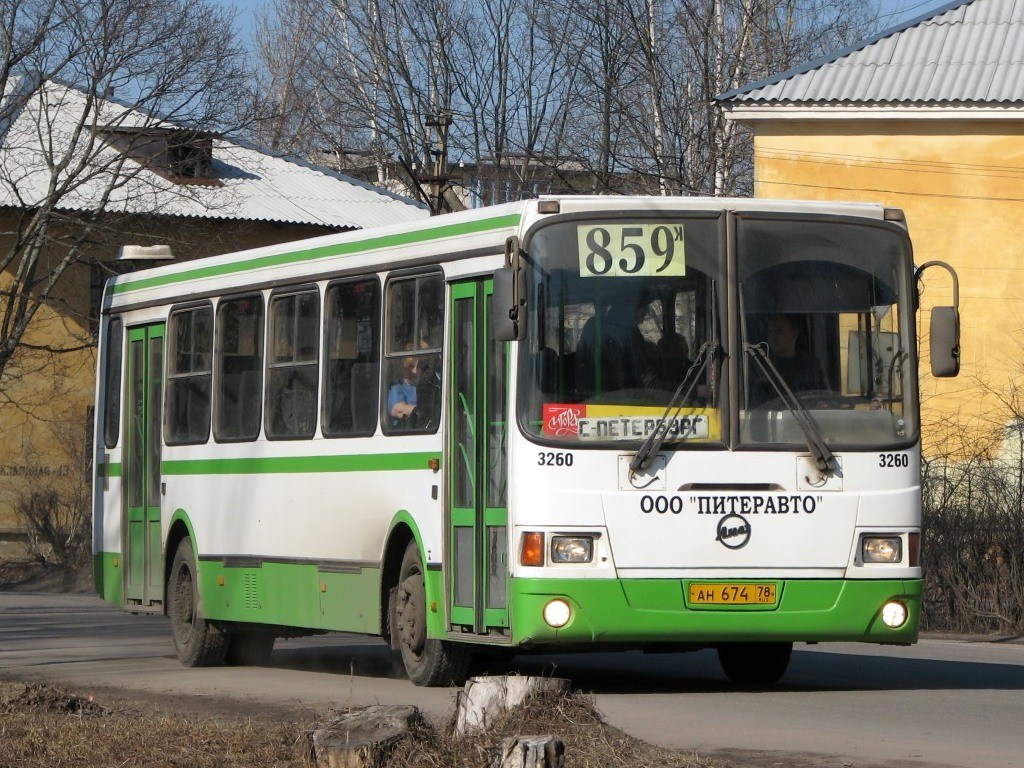 Ленинградская область, ЛиАЗ-5256.25-11 № 3260