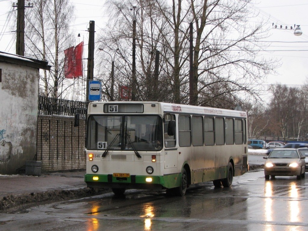 Санкт-Петербург, ЛиАЗ-5256.25 № 3346