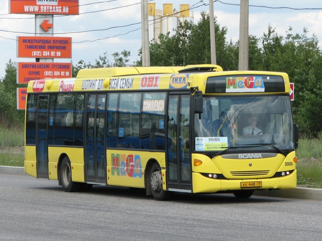 Санкт-Петербург, Scania OmniLink II (Скания-Питер) № 3333