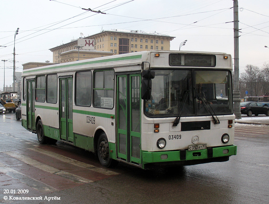 Москва, ЛиАЗ-5256.25 № 03409