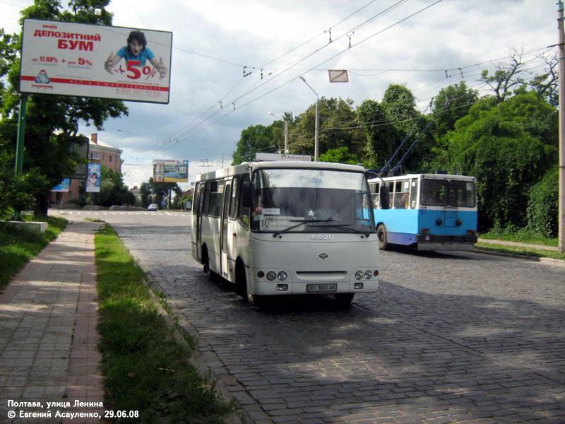 Полтавская область, Богдан А09202 № BI 1053 AK