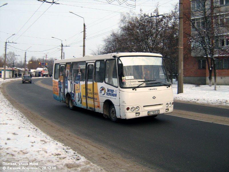 Полтавская область, Богдан А09202 № BI 1053 AK