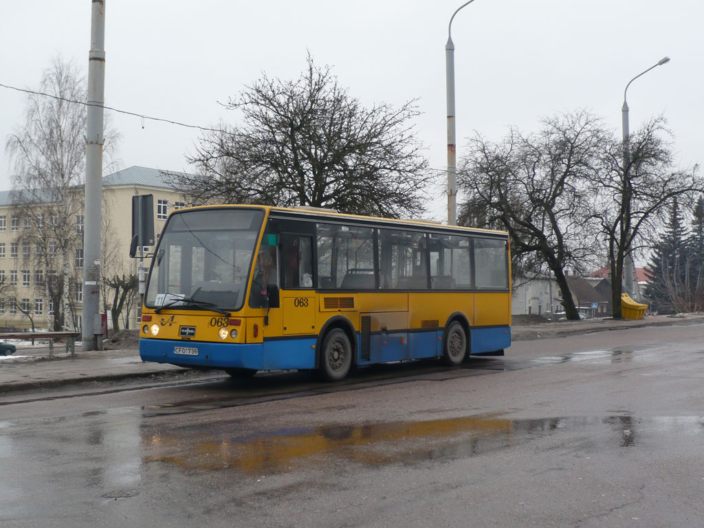 Литва, Van Hool A508 № 063