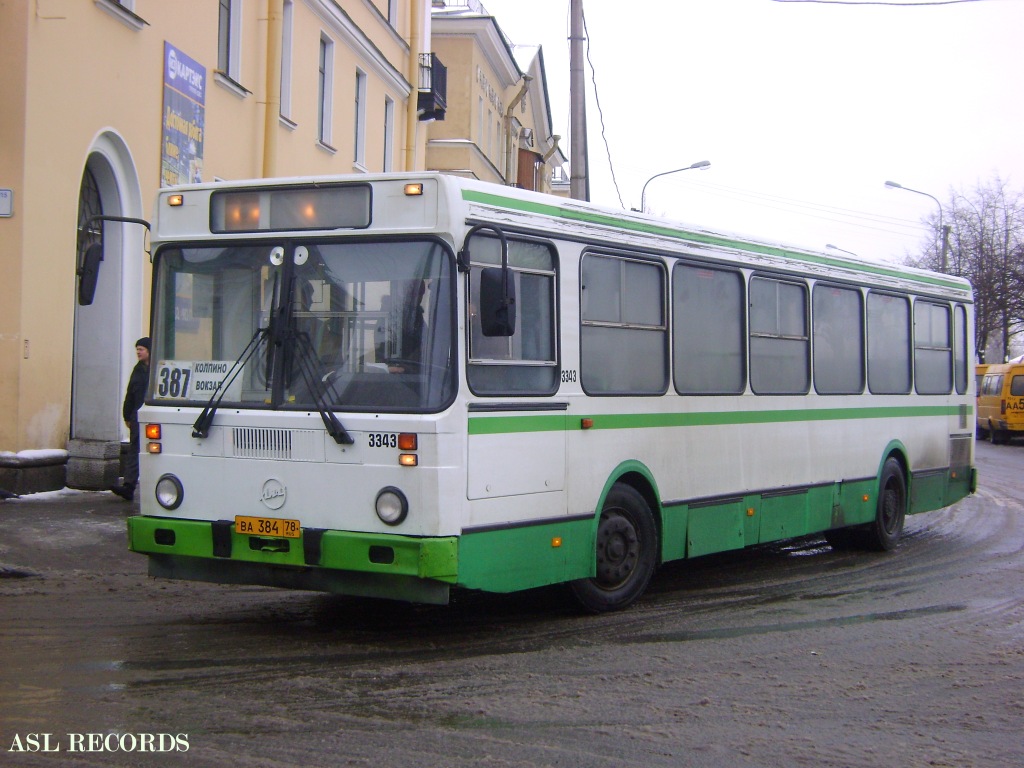 Санкт-Петербург, ЛиАЗ-5256.25 № 3343