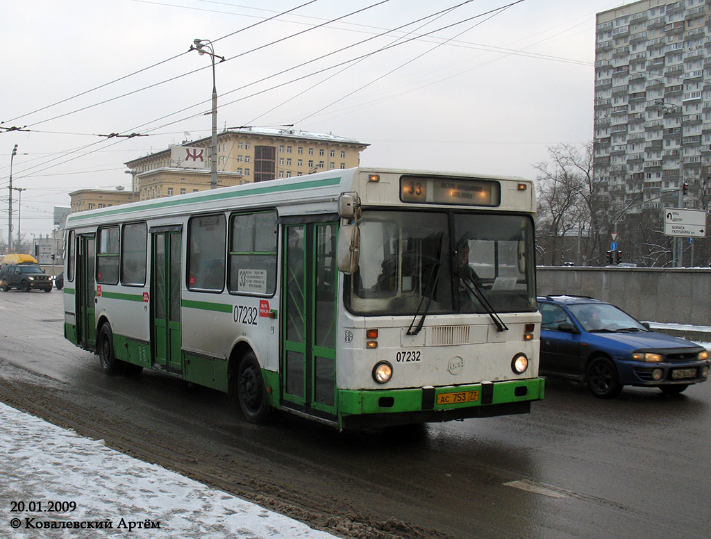 Москва, ЛиАЗ-5256.25 № 07232