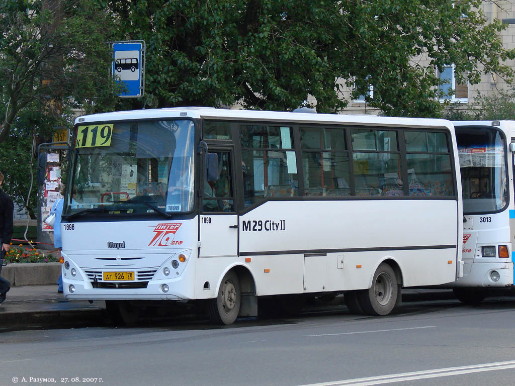 Санкт-Петербург, Otoyol M29 City II № 1898