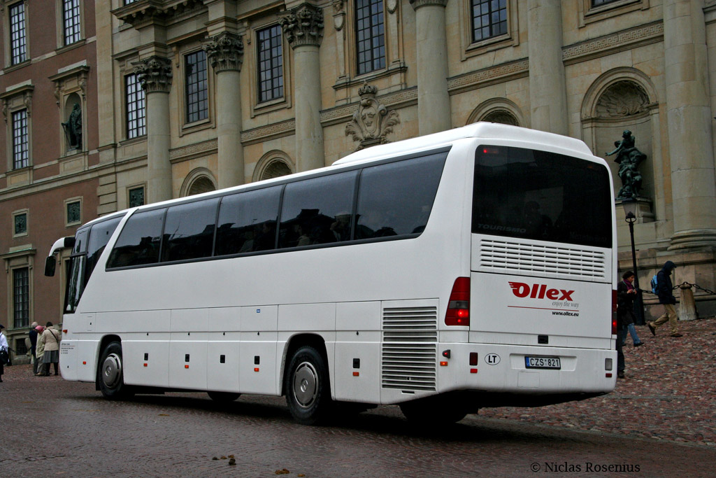 Lithuania, Mercedes-Benz O350-15RHD Tourismo # CZS 821