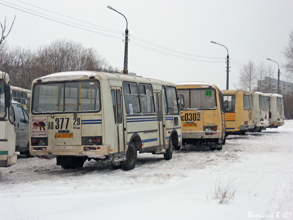 Архангельская область, ПАЗ-32054 № 3107