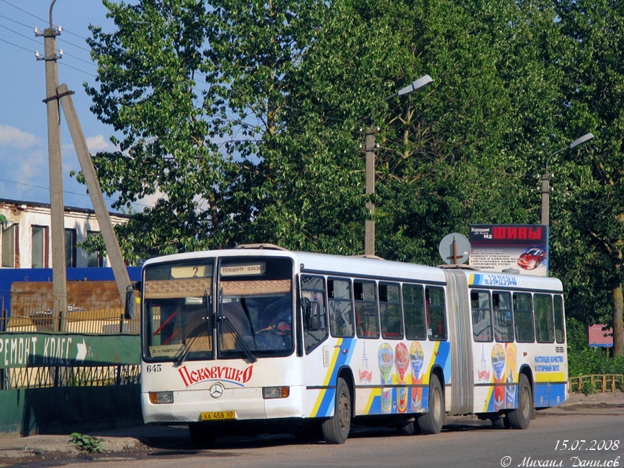 Псковская область, Mercedes-Benz O345G № 645