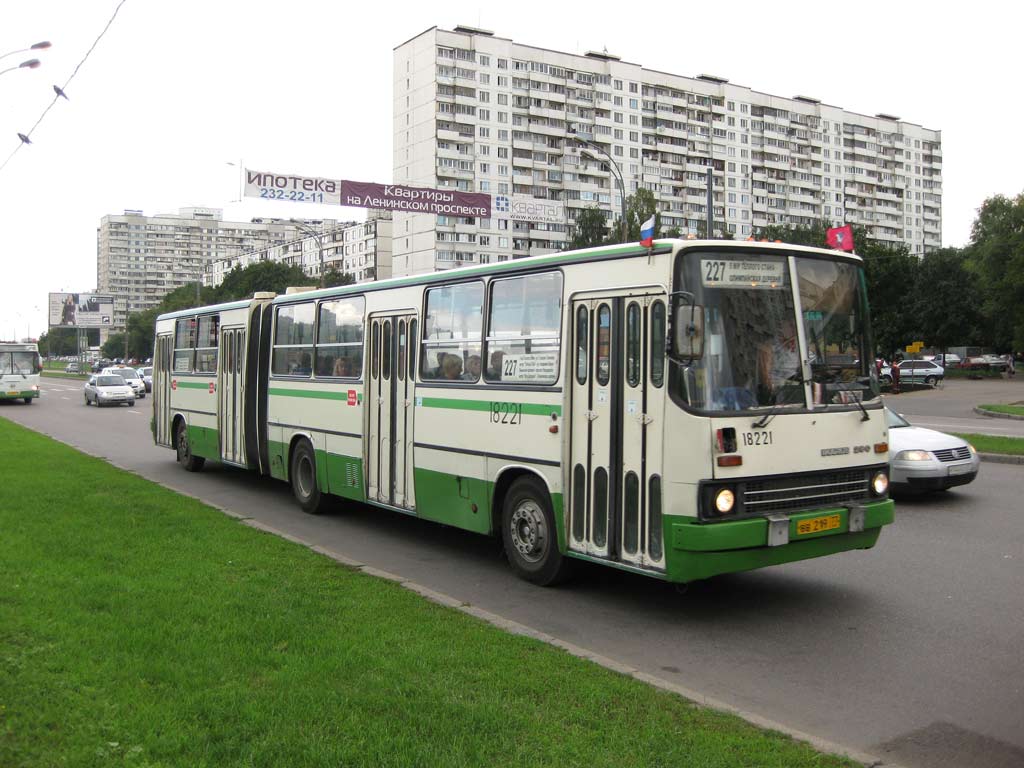 Москва, Ikarus 280.33M № 18221