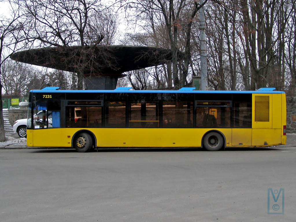 Киев, ЛАЗ A183D1 № 7231