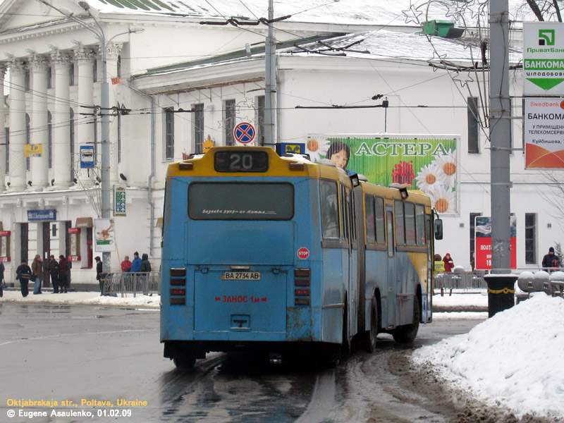 Полтавская область, Säffle № BA 2734 AB