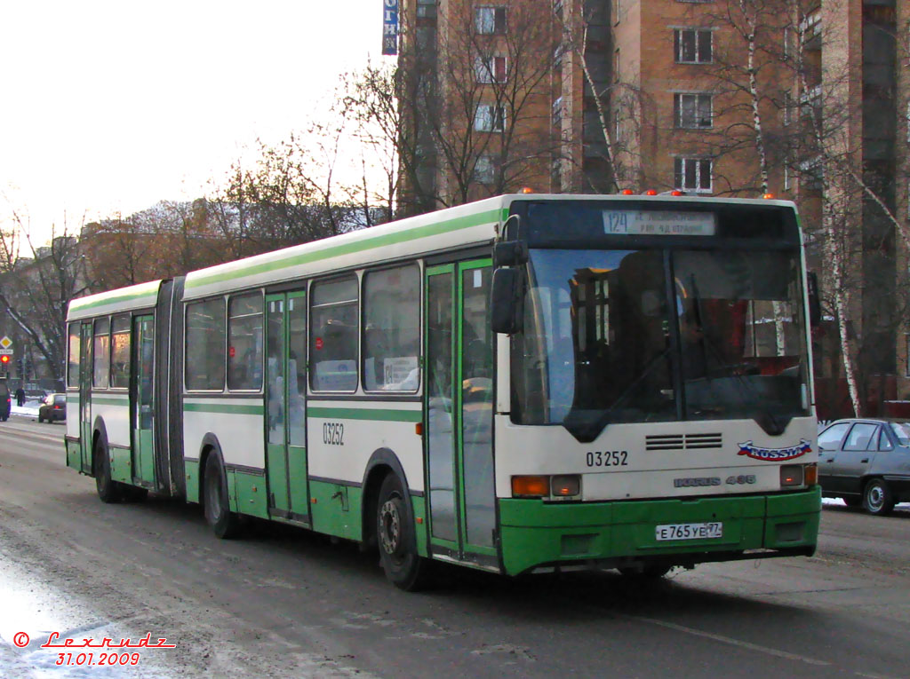 Москва, Ikarus 435.17 № 03252