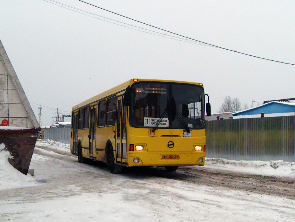 Архангельская область, ЛиАЗ-5256.36 № 3602