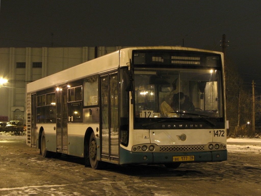 Санкт-Петербург, Волжанин-5270-20-06 "СитиРитм-12" № 1472