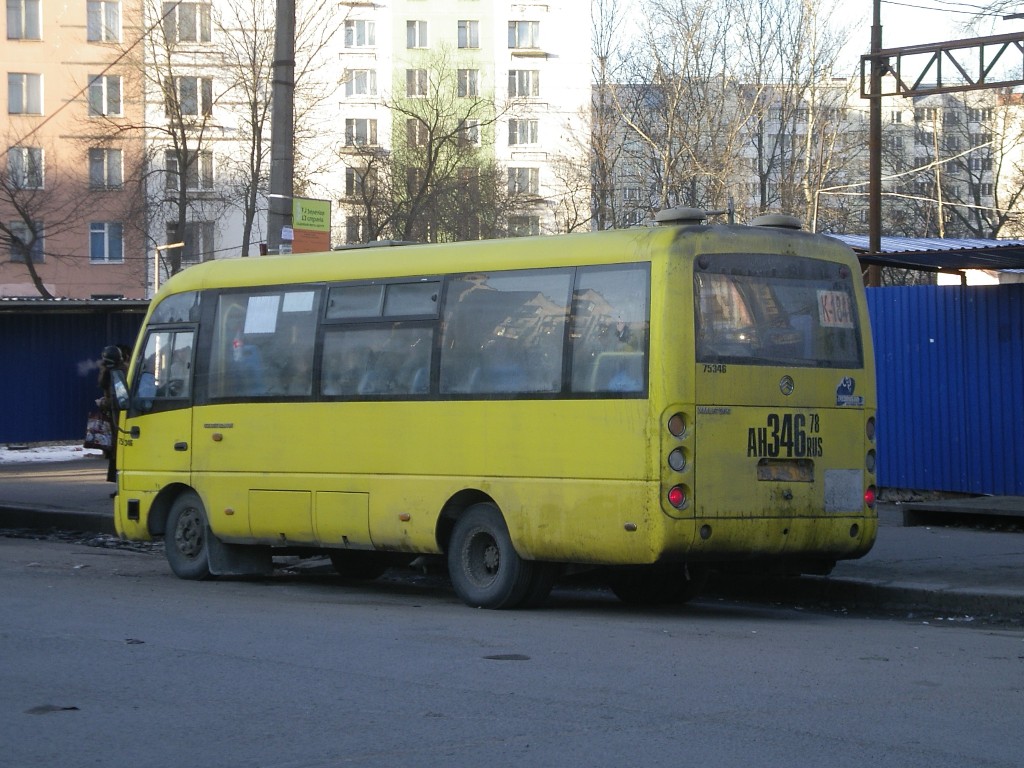 Санкт-Петербург, Golden Dragon XML6720C № АН 346 78