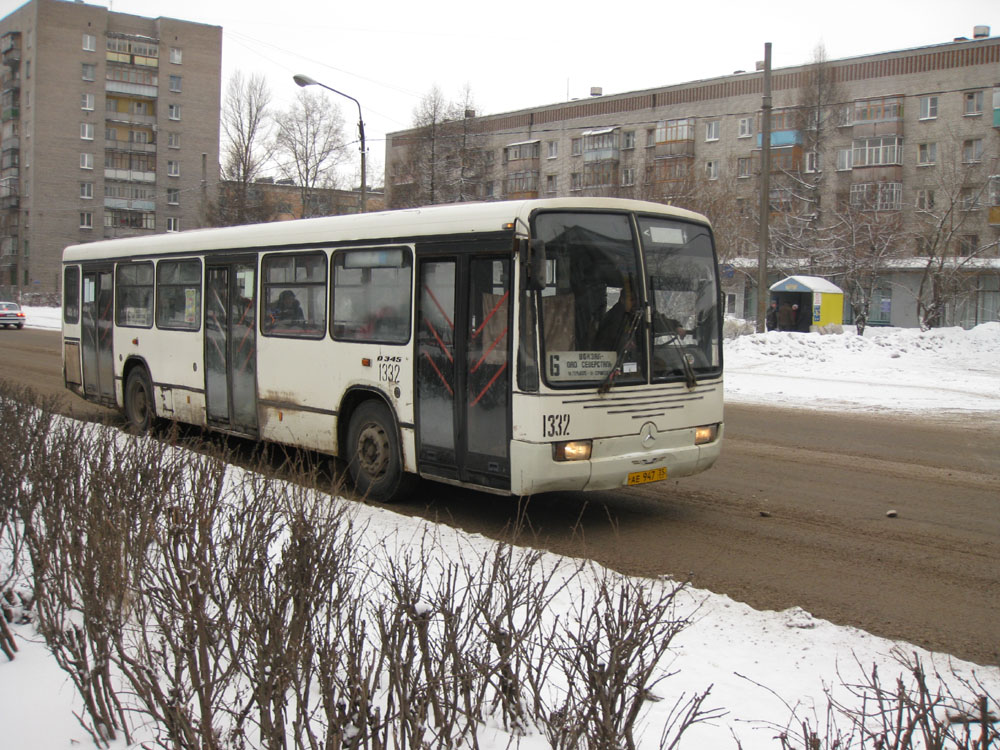 Вологодская область, Mercedes-Benz O345 № 1332