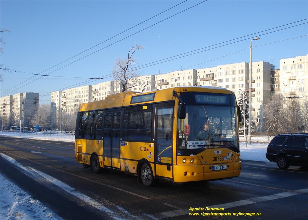 Lotyšsko, Ikarus EAG E91.54 č. 30758