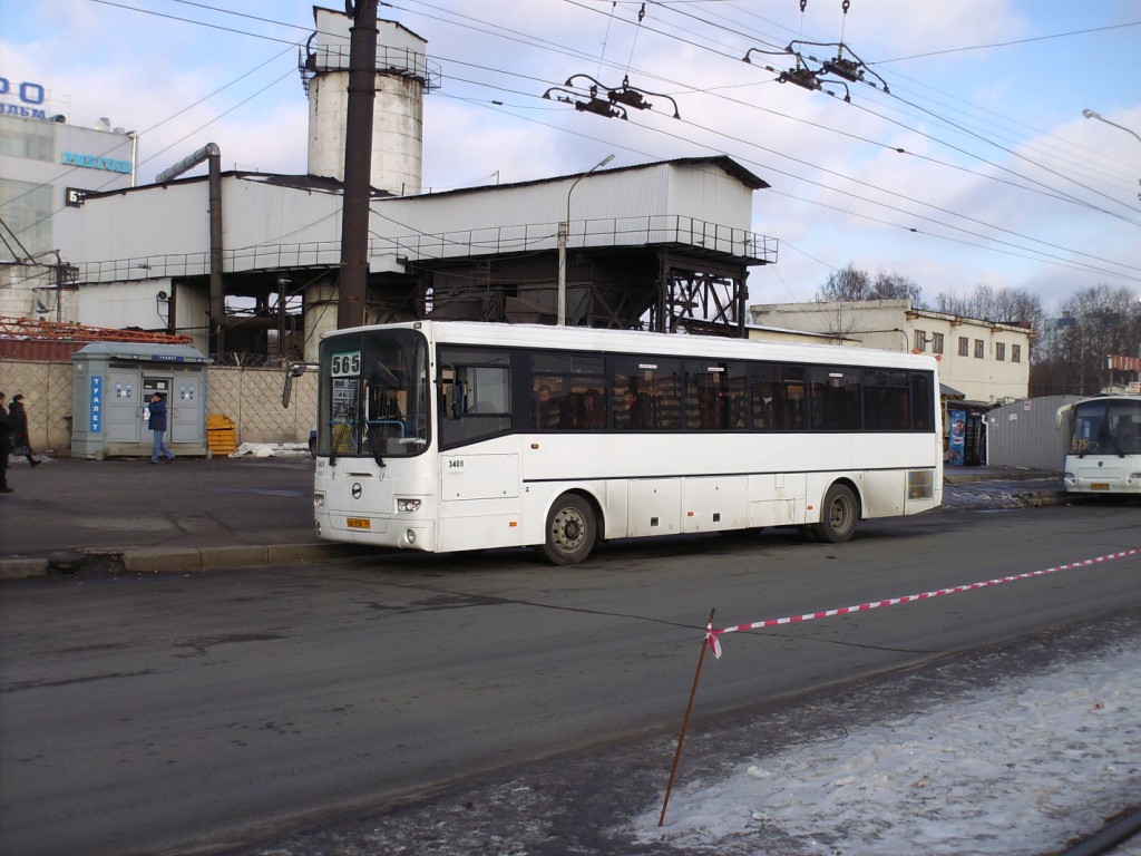 Санкт-Петербург, ЛиАЗ-5256.23-01 (ГолАЗ) № 3408