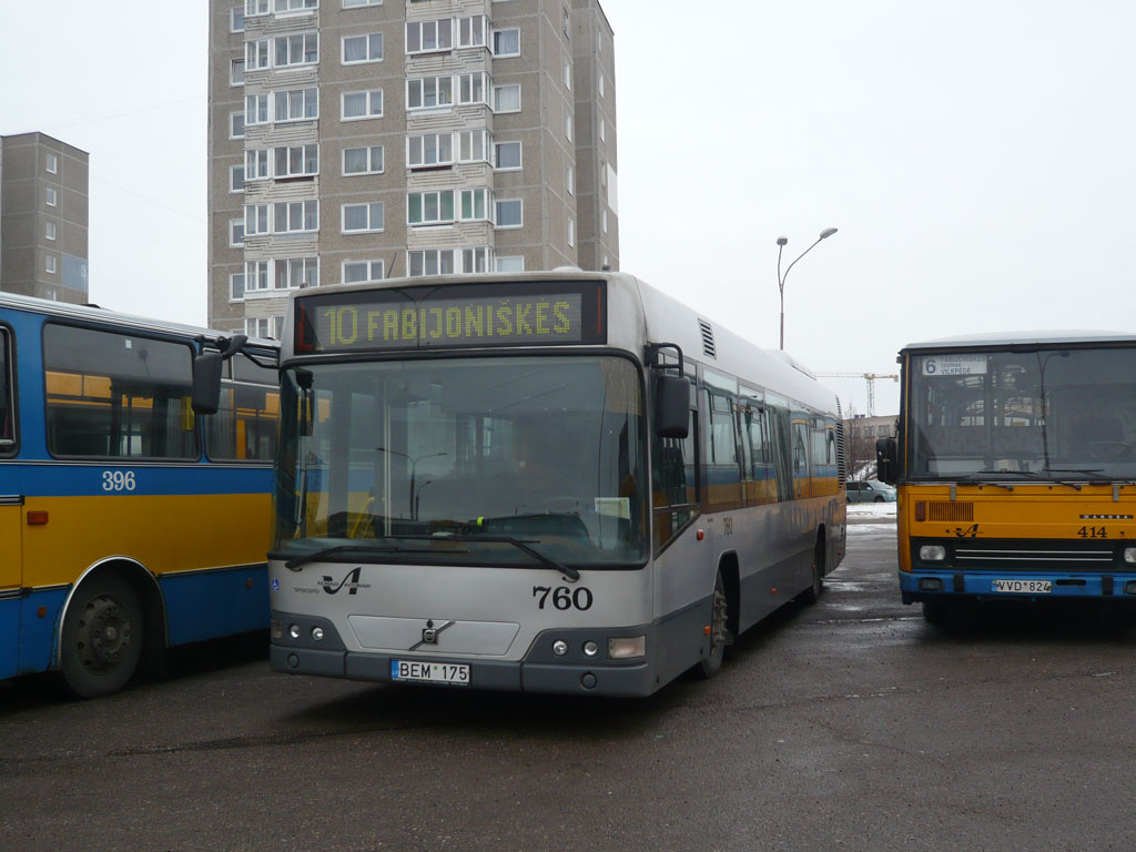 Литва, Volvo 7700 № 760