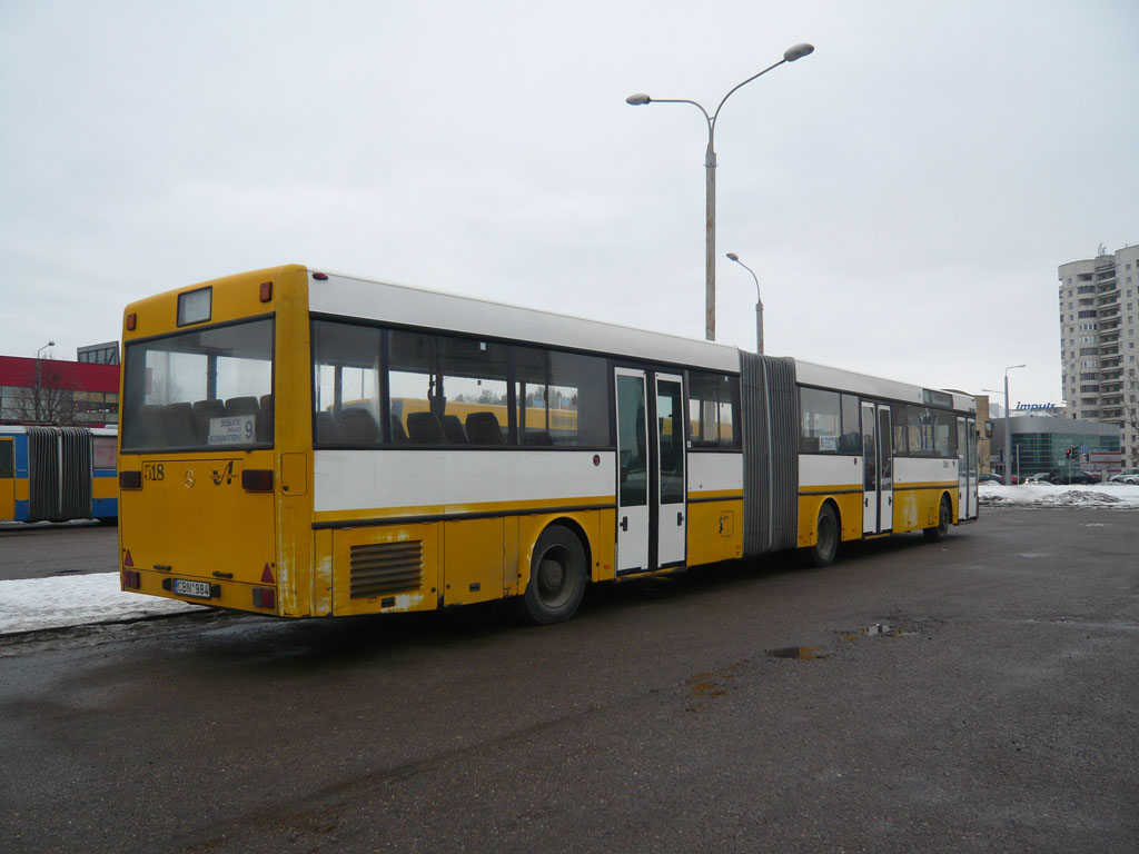 Литва, Mercedes-Benz O405G № 518