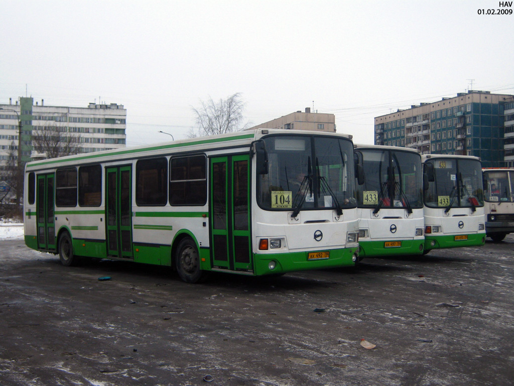 Санкт-Петербург, ЛиАЗ-5256.26 № АХ 492 78