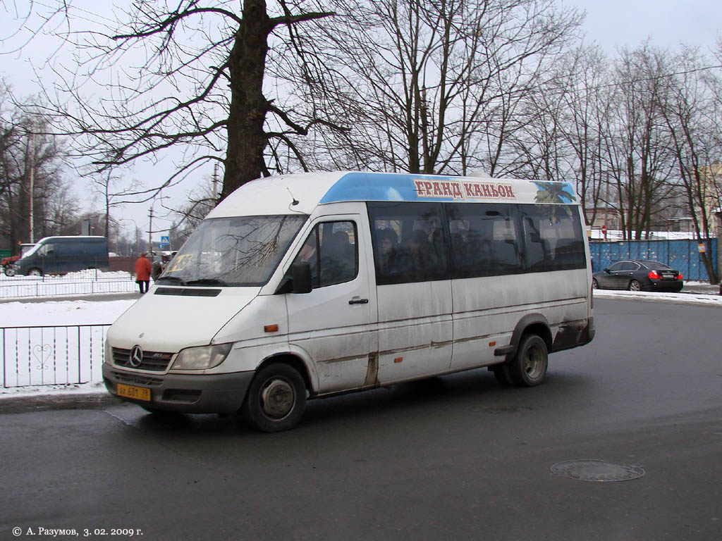 Санкт-Петербург, 904.663 (Mercedes-Benz Sprinter 413CDI) № АХ 631 78